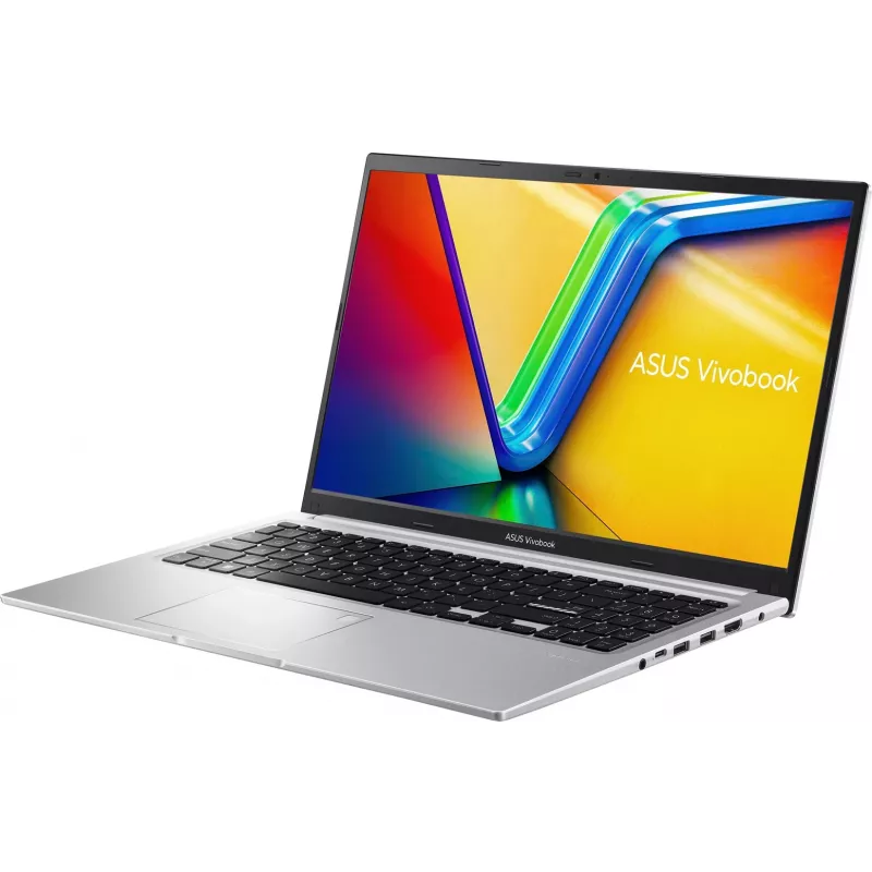 Pārnēsājamais dators ASUS VivoBook 15 M1502YA-BQ336W 15.6 collu Full HD IPS, AMD Ryzen 5 7430U, 16GB DDR4, 512GB NVMe, Win11, Sudraba