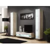 Cama plauktu stends VIGO NEW 180/40/30 sonoma/balti spīdīgs