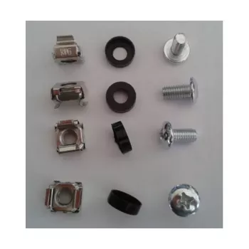 ALLNET ALL-S0002146 montāžas komplekts M6, būra uzgriežņi un skrūves, 100 gab.