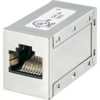 Ethernet RJ45 Adapter Renkforce CAT 5e 1x Ligzda 1x RJ45 Balts