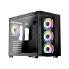 Datora korpuss LC-Power LC-8001B-ON Midi Tower Melns