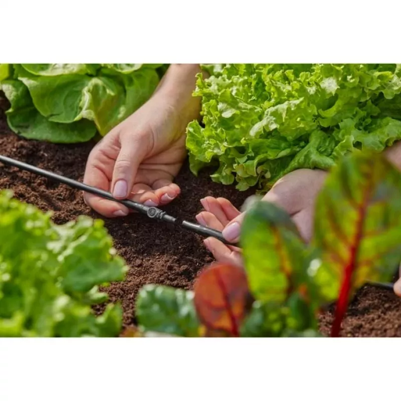 Šļūtenes savienotājs Gardena 13213-20 Plastmasa Melns 10 gab.