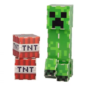 Konstruktoru komplekts Paladone Minecraft Creeper – uzbūvējama Creeper figūra
