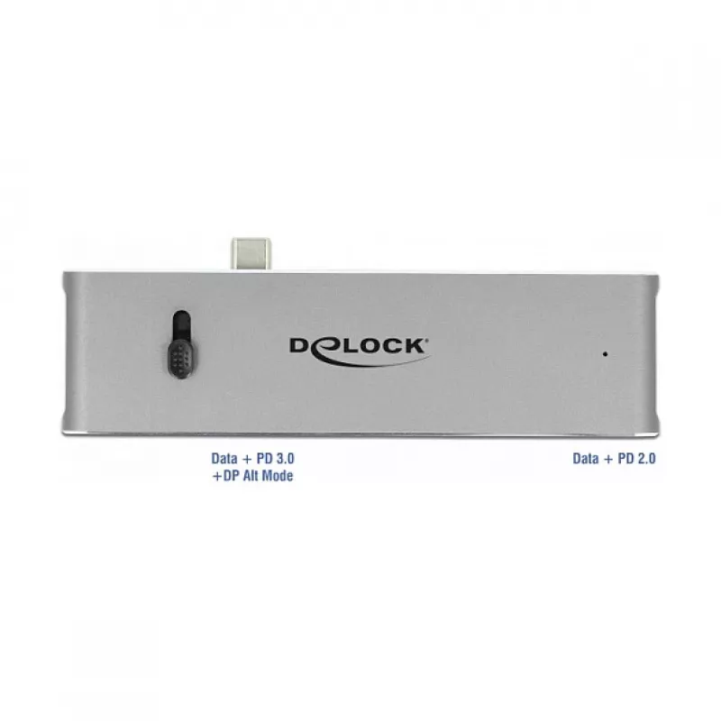 Docking Station Delock Dual USB Type-C ar HDMI USB 3.2 SD PD 3.0