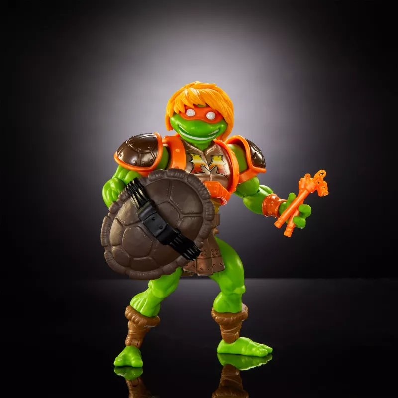 Masters of the Universe Origins Turtles of Grayskull Michelangelo, rotaļu figūriņa