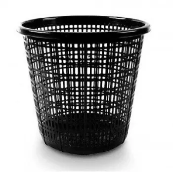Atkritumu tvertne 10l, melna, plastmasa