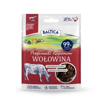 BALTICA reģionālie gardumi Monoprotein liellopu gaļa - suņu kārums - 30g