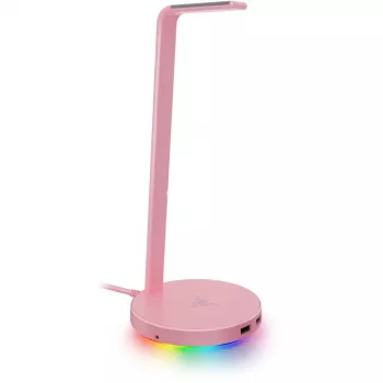 Razer Base Station V2 Chroma galda statīvs austiņām ar USB centrmezglu