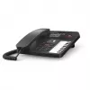 DECT telefons Gigaset DESK 800A ar vadu klausuli, 200 ierakstu telefonu grāmata, melns