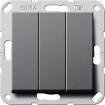 GIRA 284428 Elektriskais slēdzis 1P Antracīts (284428)