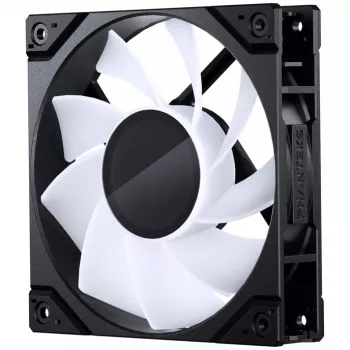 Phanteks M25 Gen2 120mm ARGB Reverse Airflow PWM Ventilators - Melns