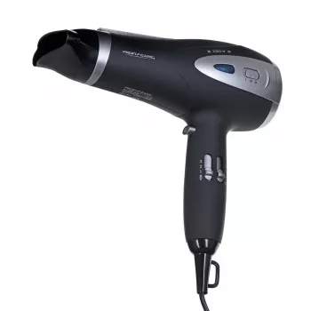 Fēns Profi-Care PC-HTD 3113 — 2200 W, jonu, 3 siltuma līmeņi, 2 ātrumi, melns