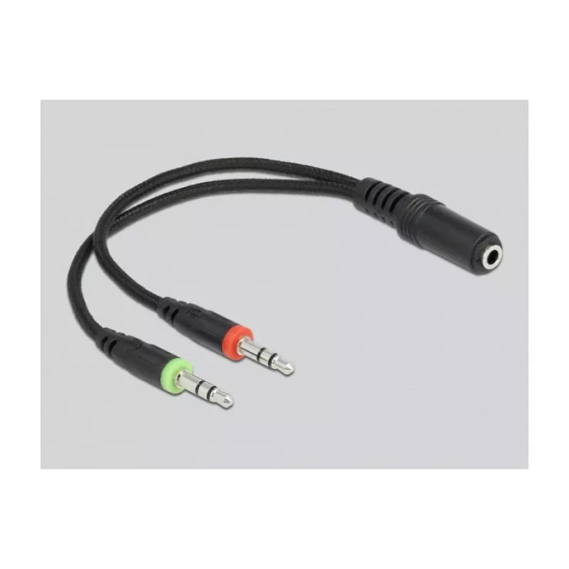 DeLOCK Gaming Headset Over-Ear austiņas