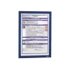 Magnētiskais rāmis A4 Durable 4872-07 Zils