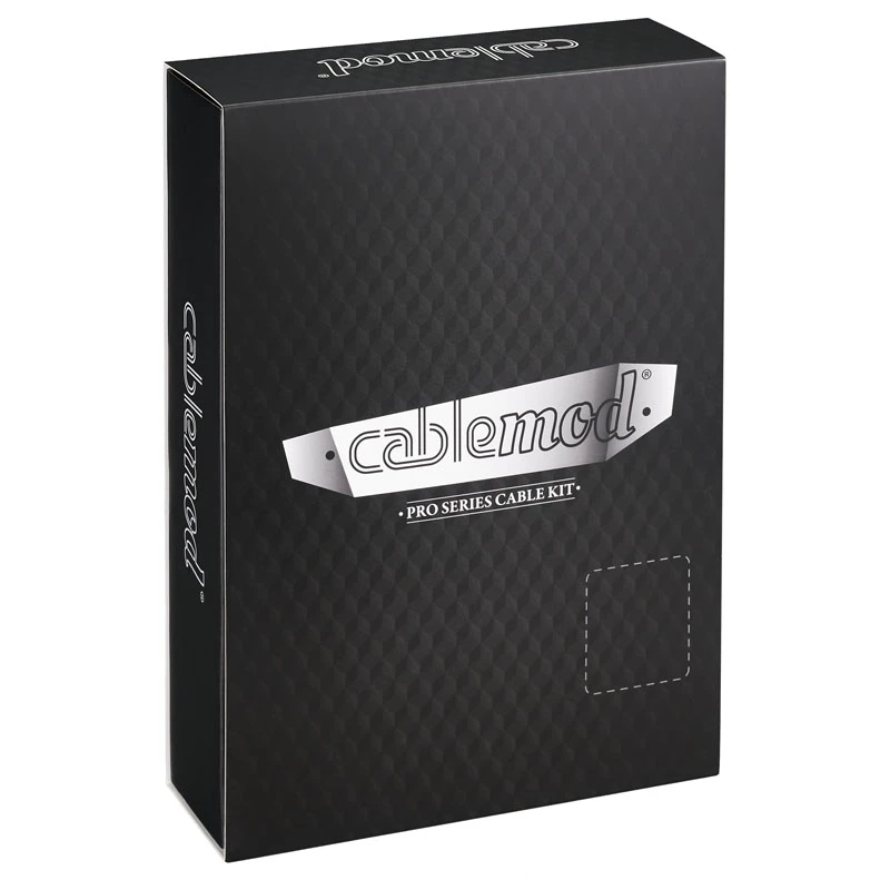 CableMod C-Series PRO ModMesh barošanas kabeļu komplekts RMi/RMx/RM (Black Label), sarkanā krāsā