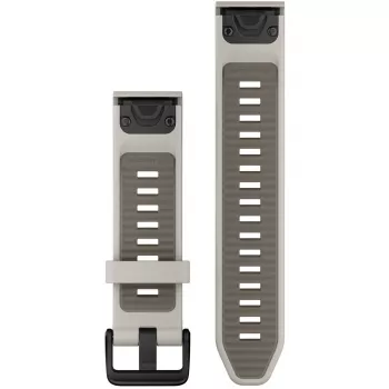 Garmin Quickfit siksniņa, pelēka/smilšu, Smartwatch, Approach S70 42 mm, D2 Delta S
