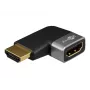 Pro Plus HDMI leņķa adapteris 90° vertikāls melns
