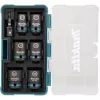 Makita E-16592 triecienuzgriežņu atslēgu komplekts Melns, Tirkīzzils