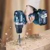 Makita DF002GZ bezvadu urbjmašīna/griezējs, 2 ātrumi, 13 mm atslēgas patrona, 64 N·m, 164 mm, bez akumulatora, 40 V