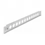 Patch panel DeLOCK 19 inch D-Type 12 port bezinstrumentu uzstādīšanai pelēks