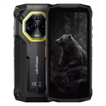 Viedtālrunis UleFone Armor Mini 20, 5.5 collu, 8 GB RAM, 256 GB krātuve, Melns