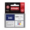 Activejet AH-343R tinte (aizstāj HP 343 C8766EE; Premium; 21 ml; krāsu)