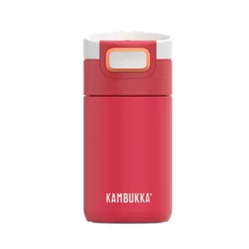 Termokrūze Kambukka ETNA 300 ml — nerūsējošā tērauda vakuumizolēta, šļakatu necaurlaidīga ar SnapClean vāku, diametrs 7.1 cm