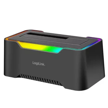 LogiLink Quickport USB 3.2 1-Port cietā diska dokstacija 2,5/3,5 SATA (QP0035)
