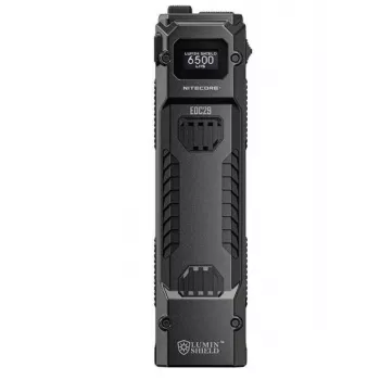 Kabatas lukturis Nitecore EDC29 nerūsējošā tērauda korpuss, 2 LED, 15–6500 lm, IP54, USB uzlādējams