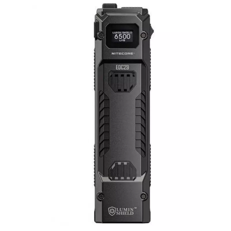 Kabatas lukturis Nitecore EDC29 nerūsējošā tērauda korpuss, 2 LED, 15–6500 lm, IP54, USB uzlādējams
