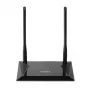 Edimax N300 bezvadu maršrutētājs Fast Ethernet vienas joslas (2,4 GHz) Melns