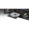 Atskaņotājs muse MT-115 W — melns/zelta, 33-45-78 apgr./min, J-veida tonearm, rotējošs skaļums, 240V maiņstrāva