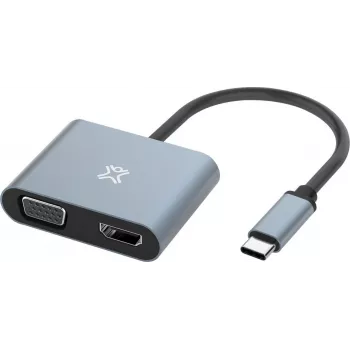 XtremeMac Type-C uz HDMI un VGA adapteris - XWH-ACVH-13