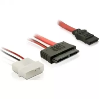 DeLOCK SATA adapteris — SATA 22 kontaktu savienotājs uz 16 kontaktu Micro SATA (61695)