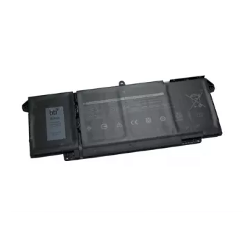 Akumulators Dell Latitude 5320, Triton saderīgs 7FMXV — 63Wh (3941mAh), 4 šūnas, 15,2V, Li-Ion, melns
