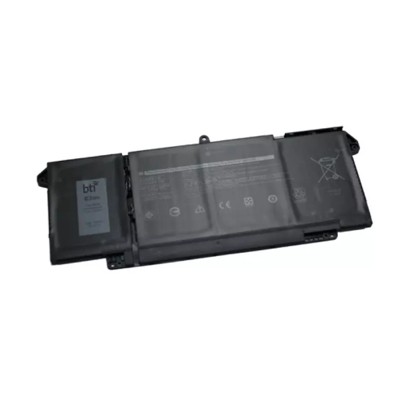 Akumulators Dell Latitude 5320, Triton saderīgs 7FMXV — 63Wh (3941mAh), 4 šūnas, 15,2V, Li-Ion, melns