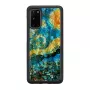 Aizsargmaciņš iKins Samsung Galaxy S20 — melns zvaigžņotās nakts dizains