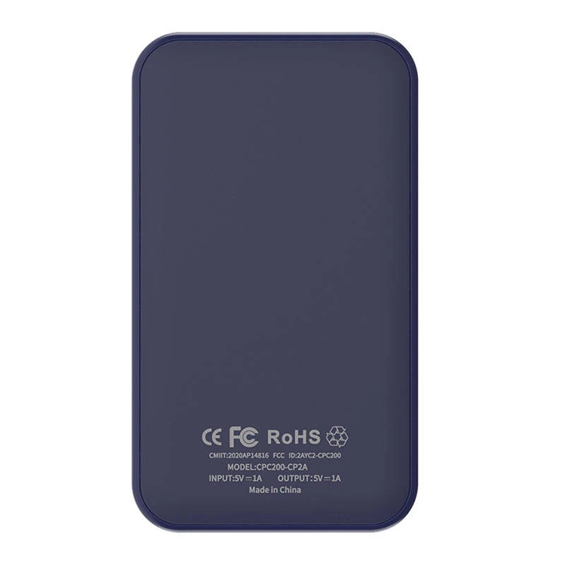 Carlinkit 4.0 CPC200-CP2A bezvadu adapteris, paredzēts Apple CarPlay un Android Auto, Wi-Fi 5150-5250/5725-5850 MHz, Bluetooth 5.2, USB-C, zils