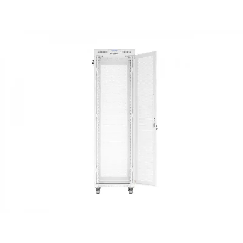 Rack skapis LANBERG FF01-6842-23SL 42U 600x800 mm ar sieta priekšējām un aizmugurējām durvīm