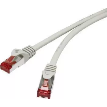 Renkforce RF-4724286 Ethernet Patch vads Pelēks