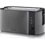 Severin AT 9341 Toasteris 4 Šķēles 1400 W Melns Nerūsējošais Tērauds