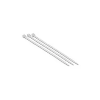 Synergy 21 ALLNET 19zbh. Kabeļu saite L200xB3.6mm 100 iepakojums Caurspīdīga
