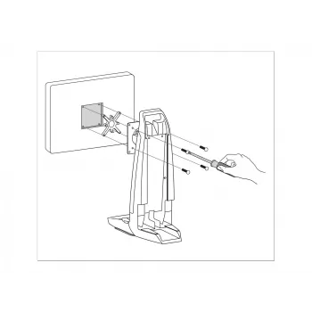 Ergotron montāžas komponents (Abstandshalter)
