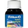Pelikan Drawing Ink A, 10 ml, Balta (18) - piemērota rēķināšanas pildspalvai, zīmēšanas spalvai, otai (201673)