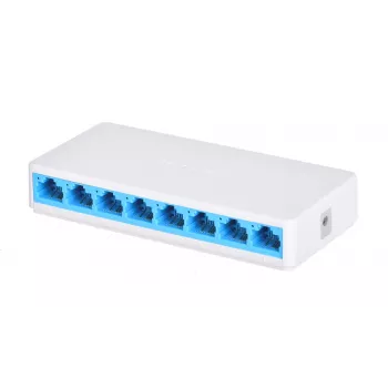 Slēdzis Mercusys MS108 8 porti RJ-45 10/100Mbps Nenopārvaldīts