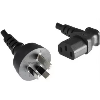 Microconnect PE010418AUSTRALIA-A strāvas kabelis 1.8 m Melns Spraudnis tips I C13 savienotājs