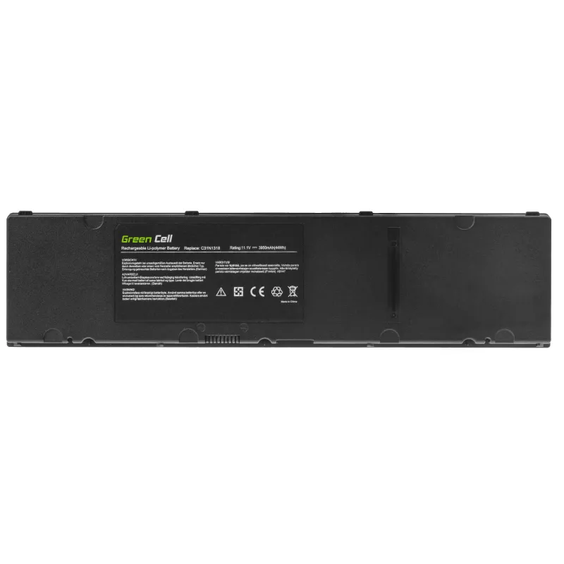 Green Cell Akumulators klēpjdatoram (ekvivalents ASUS C31N1318) - Litija polimērs - 3950 mAh - Melns - priekš ASUSPRO ESSENTIAL PU301LA (AS143)