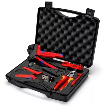 Kabeļu preses komplekts Knipex 97 91 04 V01, 5 gab.