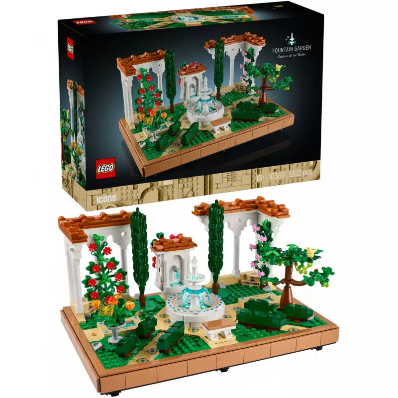 LEGO ICONS 10359 Strūklaku dārzs