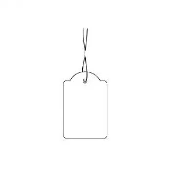 HERMA 6933 marķēšanas birkas ar baltu aukliņu 18x28 mm
